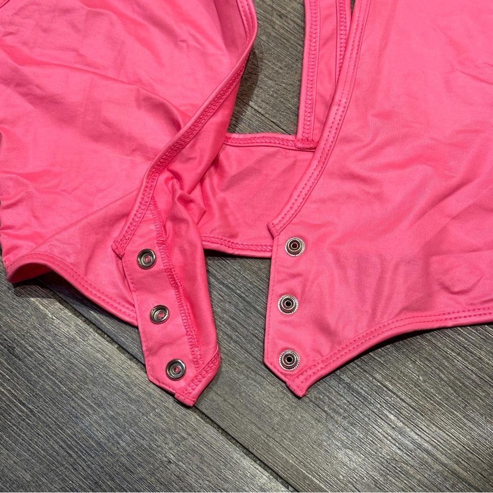 Mapale 2 Piece Neon Pink Set Medium New with Tags - Picture 6 of 12